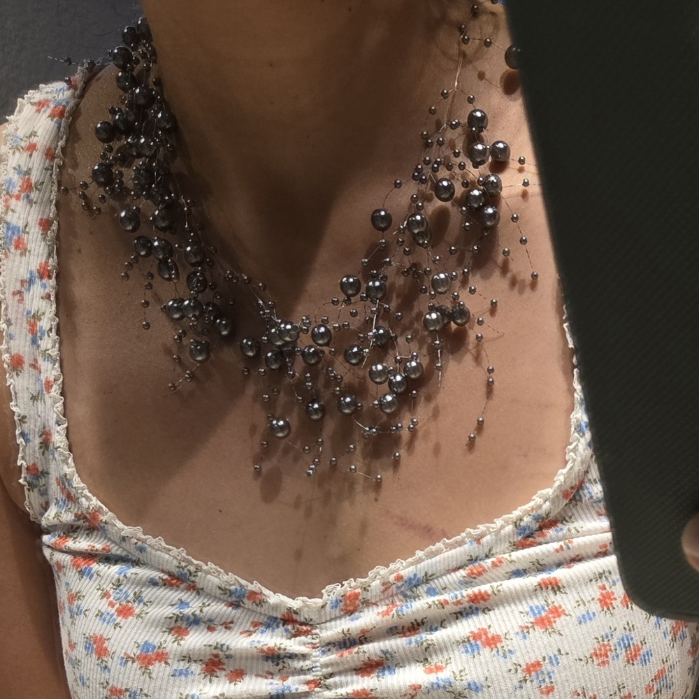 Elegant Vintage Beaded Necklace Set